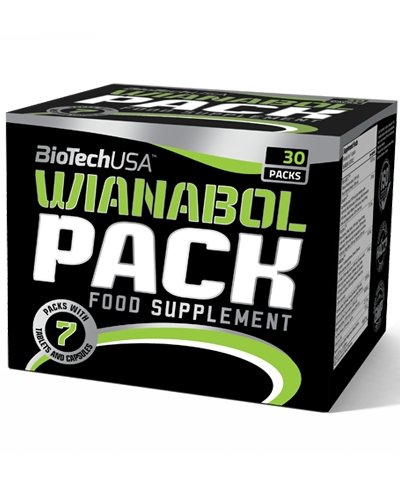 Wianabol Pack, 30 piezas, BioTech. Tribulus. General Health Libido enhancing Testosterone enhancement Anabolic properties 
