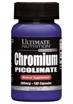 Ultimate Nutrition Chromium Picolinate, , 100 piezas