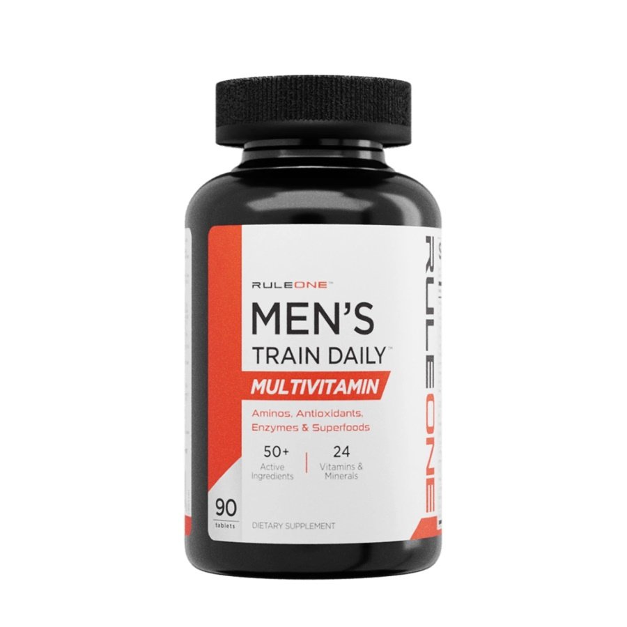 Витамины и минералы Rule 1 Men's Train Daily, 90 таблеток,  мл, Rule One Proteins. Витамины и минералы. Поддержание здоровья Укрепление иммунитета 