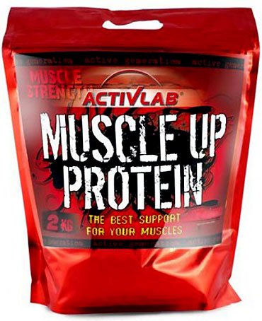 Muscle Up Protein, 2000 г, ActivLab. Сывороточный концентрат. Набор массы Восстановление Антикатаболические свойства 