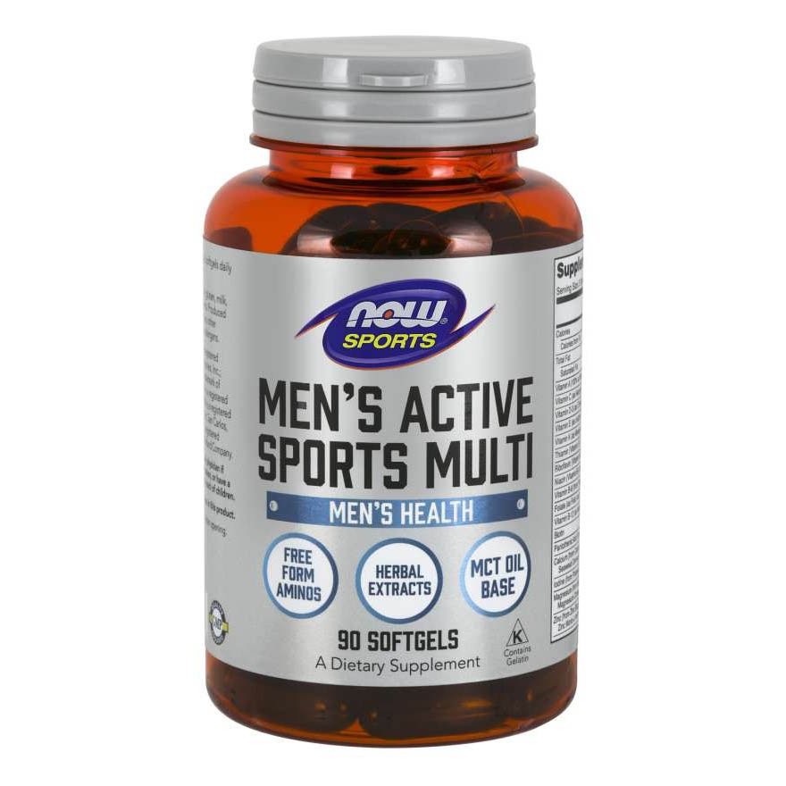 Витамины и минералы NOW Sports Mens Extreme Sports Multi, 90 капсул,  ml, Now. Vitamins and minerals. General Health Immunity enhancement 