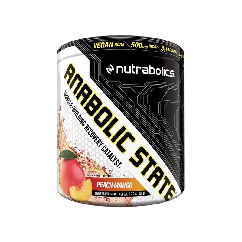 BCAA Nutrabolics Anabolic State, 375 грамм Персик манго,  ml, Nutrabolics. BCAA. Weight Loss recovery Anti-catabolic properties Lean muscle mass 