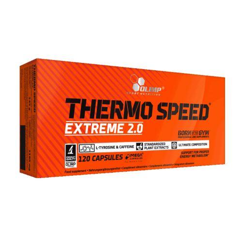 Жиросжигатель Olimp Thermo Speed Extreme 2.0, 120 капсул,  мл, Olimp Labs. Жиросжигатель. Снижение веса Сжигание жира 