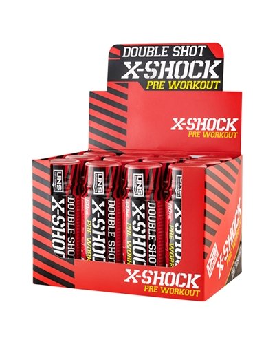 X-Shock, 12 piezas, UNS. Pre Entreno. Energy & Endurance 