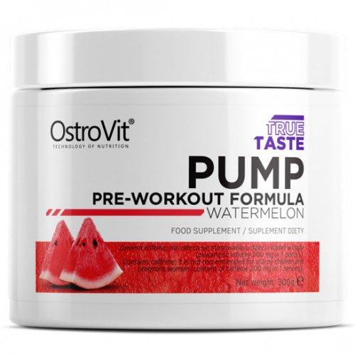 Ostrovit Pump 300 г Лимон,  ml, OstroVit. Pre Workout. Energy & Endurance 
