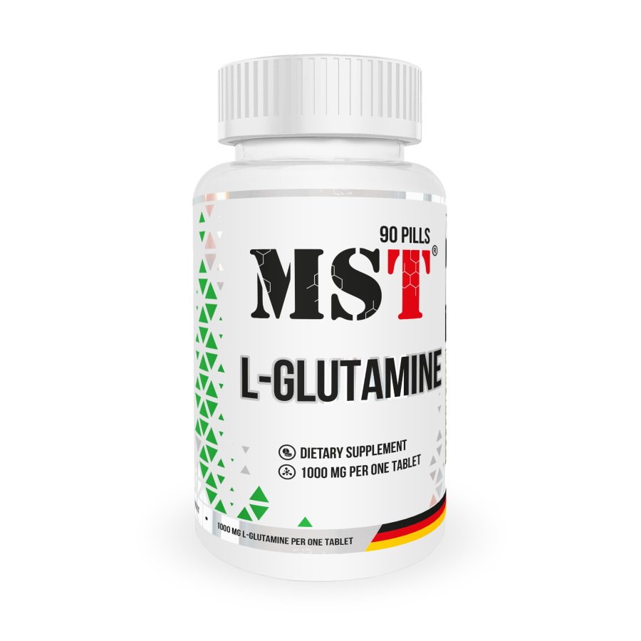 Аминокислота MST Glutamine 1000, 90 таблеток,  мл, MST Nutrition. Аминокислоты. 
