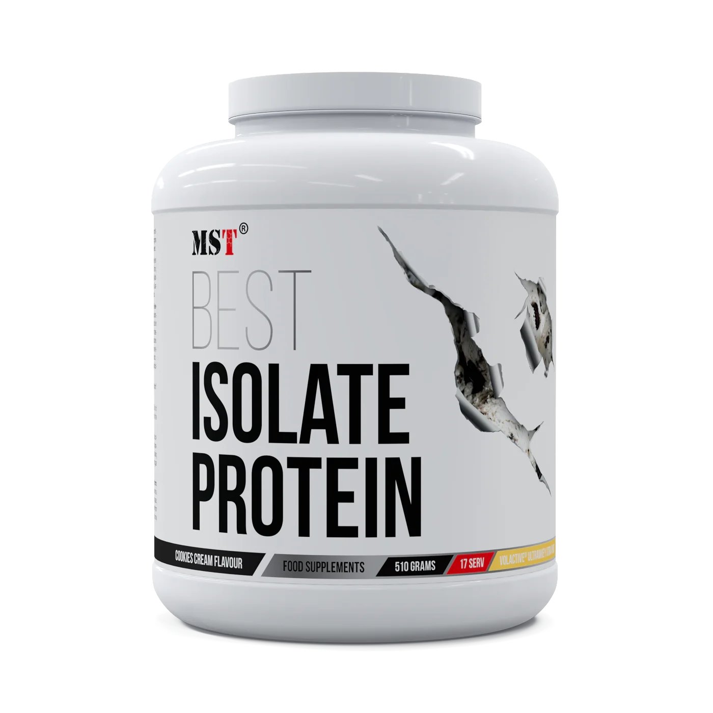 Протеин MST Best Isolate Protein, 2.01 кг Печенье-крем,  мл, MST Nutrition. Протеин. Набор массы Восстановление Антикатаболические свойства 