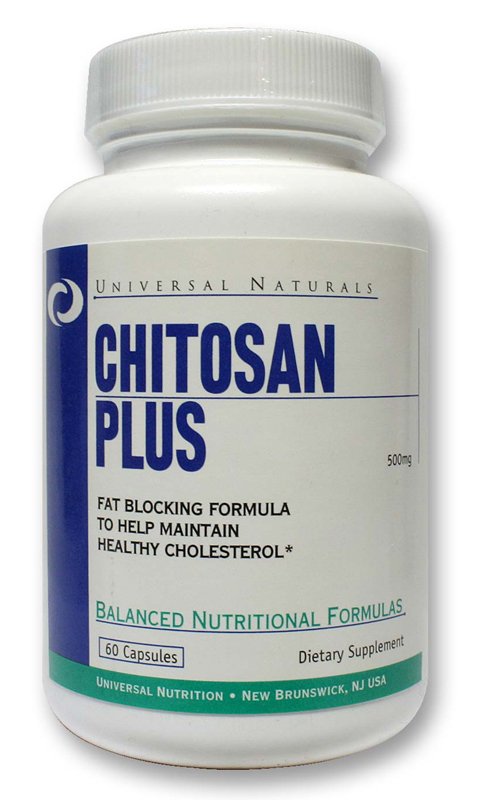Chitosan Plus, 60 шт, Universal Nutrition. Жиросжигатель. Снижение веса Сжигание жира 