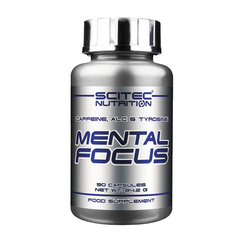 Спортивний енергетик Scitec Nutrition Mental Focus 90 caps,  мл, Scitec Nutrition. Послетренировочный комплекс. Восстановление 
