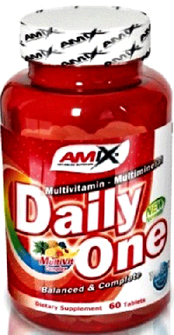 Daily One, 60 piezas, AMIX. Complejos vitaminas y minerales. General Health Immunity enhancement 