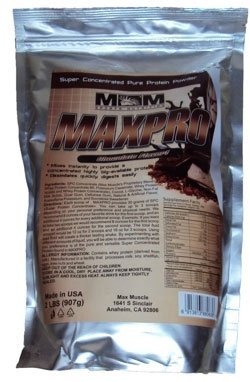 MaxPro, 907 g, Max Muscle. Mezcla de proteínas. 