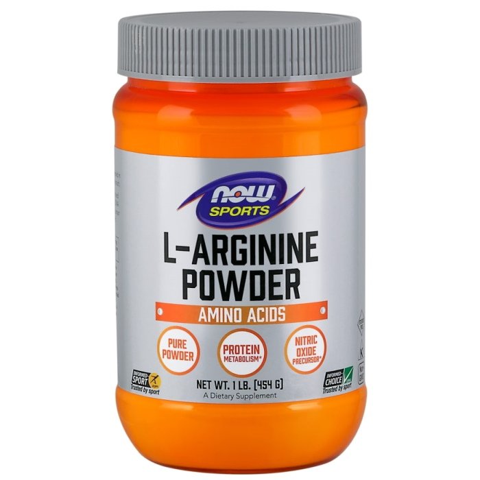 Now Аминокислота NOW L-Arginine Powder, 454 грамм, , 454 