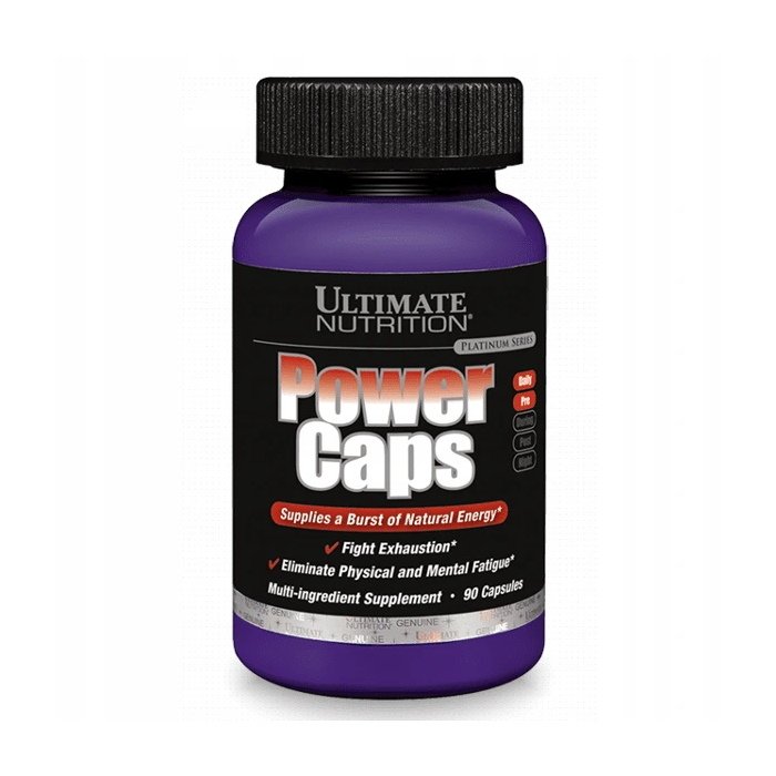 Предтренировочный комплекс Ultimate Power Caps, 90 капсул,  ml, Ultimate Nutrition. Pre Workout. Energy & Endurance 