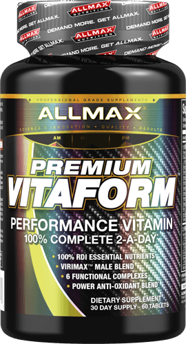 VitaForm, 60 pcs, AllMax. Vitamin Mineral Complex. General Health Immunity enhancement 