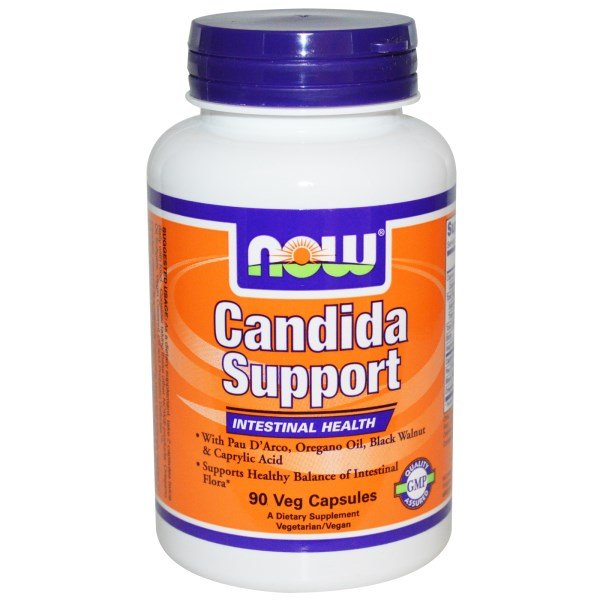 Candida Support, 90 шт, Now. Спец препараты. 