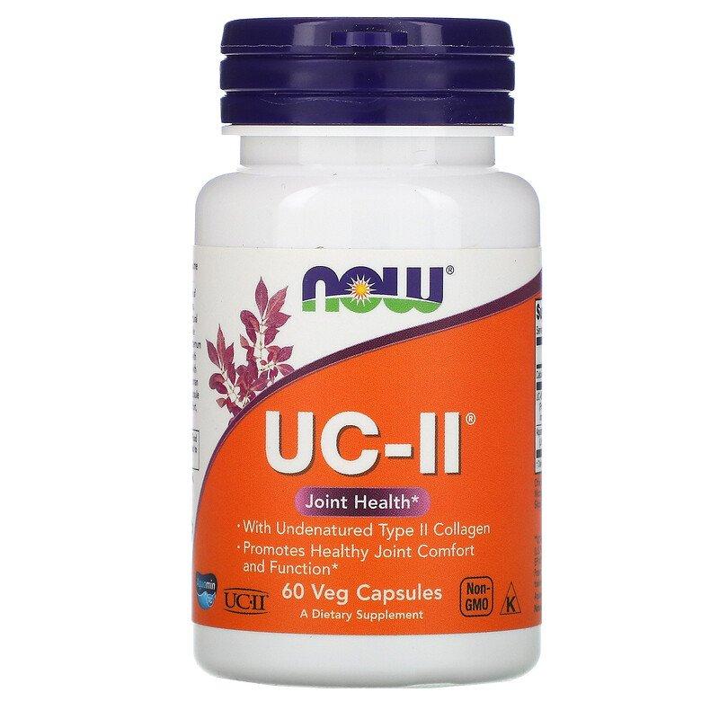 Комплекс для відновлення суглобів NOW Foods UC-II 60 VCaps,  ml, Now. For joints and ligaments. General Health Ligament and Joint strengthening 