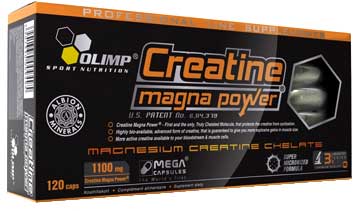 Creatine Magna Power, 120 шт, Olimp Labs. Разные формы креатина. 
