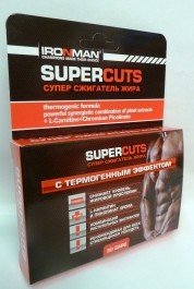 Ironman Супер сжигатель жира - Super Cuts, , 30 шт