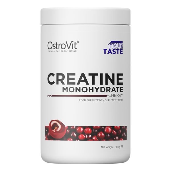 Креатин OstroVit Creatine Monohydrate, 500 грамм Вишня,  мл, OstroVit. Креатин. Набор массы Энергия и выносливость Увеличение силы 