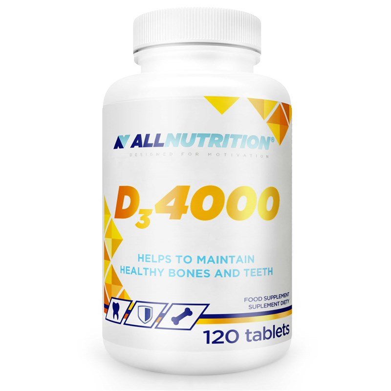 Витамины и минералы AllNutrition Vitamin D3 4000, 120 капсул,  ml, AllNutrition. Vitamins and minerals. General Health Immunity enhancement 