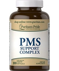 PMS Support Complex, 100 pcs, Puritan's Pride. Vitamin Mineral Complex. General Health Immunity enhancement 