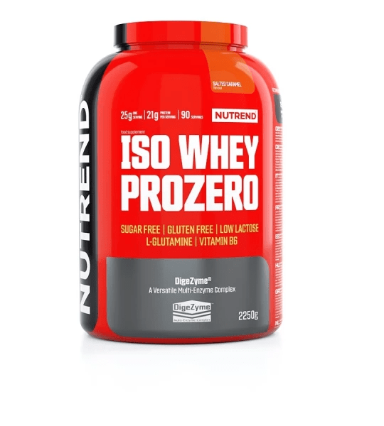 Протеин Nutrend Iso Whey Prozero 2250 g,  ml, Nutrend. Protein. Mass Gain स्वास्थ्य लाभ Anti-catabolic properties 