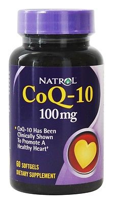Natrol CoQ-10 100 mg, , 60 шт