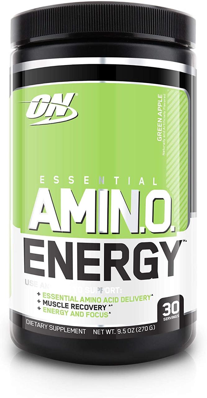 Комплекс аминокислот Optimum Nutrition Amino Energy (270 г) оптимум амино энерджи green apple,  мл, Optimum Nutrition. Аминокислотные комплексы. 