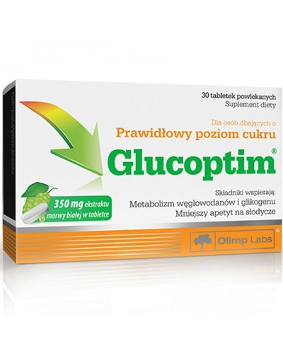 Glucoptim, 30 piezas, Olimp Labs. Complejos vitaminas y minerales. General Health Immunity enhancement 