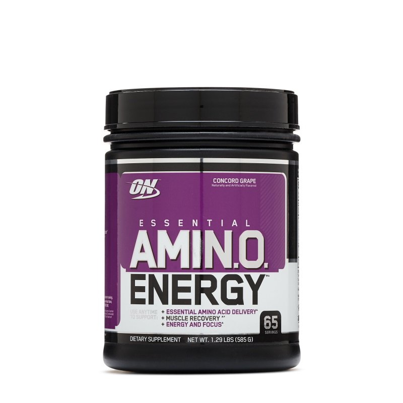 Предтренировочный комплекс Optimum Essential Amino Energy, 585 грамм Виноград,  мл, Optimum Nutrition. Предтренировочный комплекс. Энергия и выносливость 