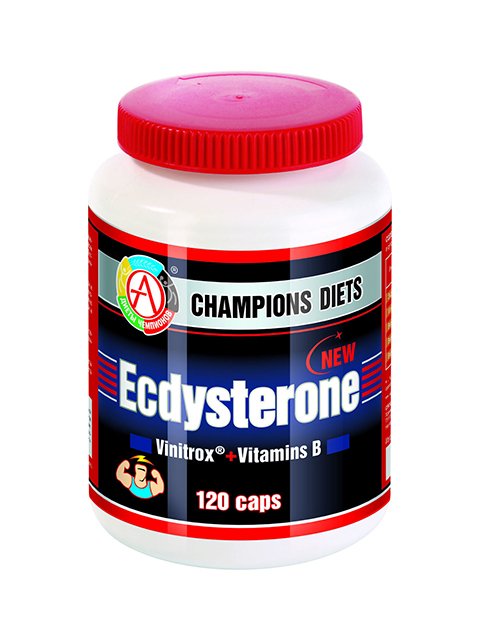 Ecdysterone, 120 pcs, Academy-T. Testosterone Booster. General Health Libido enhancing Anabolic properties Testosterone enhancement 
