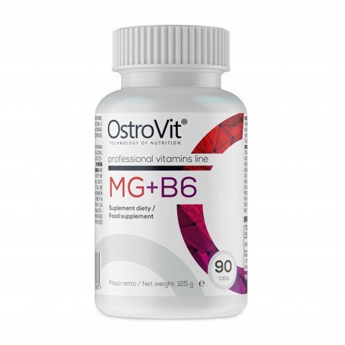 OstroVit  Mg + B6 90 tabs,  ml, OstroVit. Vitamins and minerals. General Health Immunity enhancement 
