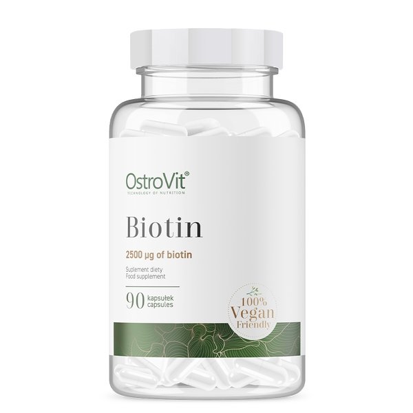 OstroVit Витамины и минералы OstroVit Vege Biotin, 90 вегакапсул СРОК 01.25, , 