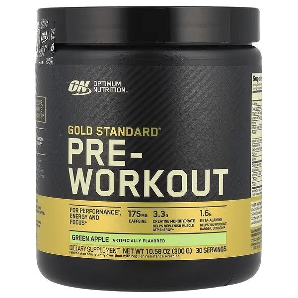 Optimum Nutrition Gold Standard Pre-Workout Optimum Nutrition 300 g Green Apple, , 300 г