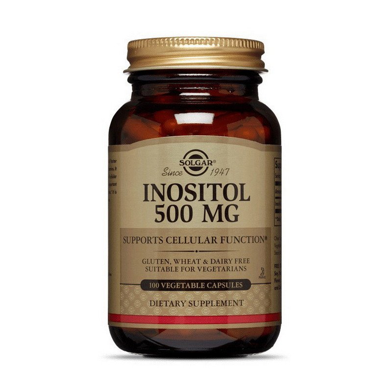 Solgar Inositol 500 mg 100 veg Caps,  ml, Solgar. Special supplements. 