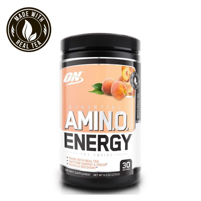 Предтренировочный комплекс Optimum Essential Amino Energy, 270 грамм Персиковый чай,  мл, Optimum Nutrition. Предтренировочный комплекс. Энергия и выносливость 