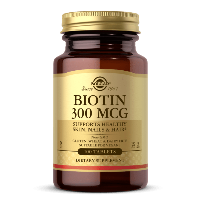 Solgar Биотин Солгар Solgar Biotin 300 mcg (100 капс) витамин б7 солгар, , 100 