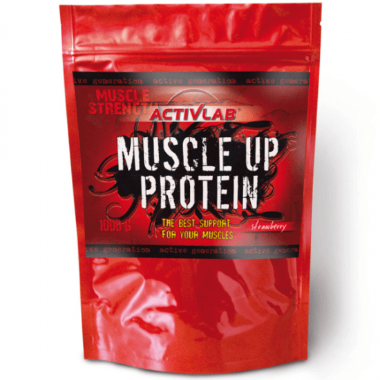 Muscle Up Protein, 1000 g, ActivLab. Whey Concentrate. Mass Gain recovery Anti-catabolic properties 