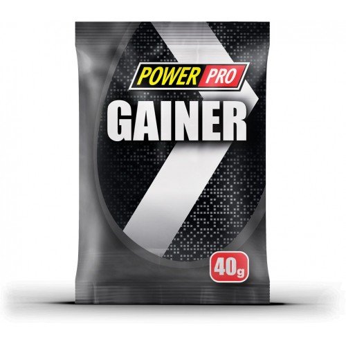 Гейнер Power Pro Gainer, 40 грамм Бразильский орех,  мл, Power Pro. Гейнер. Набор массы Энергия и выносливость Восстановление 