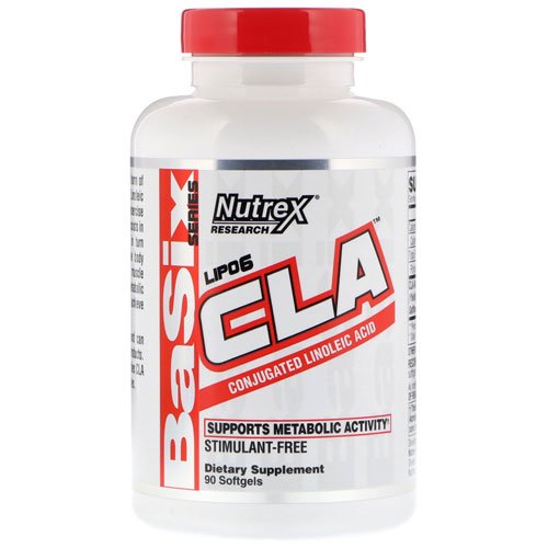 Nutrex Lipo-6 CLA 90 капс Без вкуса,  мл, Nutrex Research. Липотропик. Снижение веса Ускорение жирового обмена Сжигание жира 