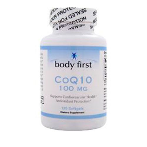 CoQ10 100 mg, 120 шт, Body First. Коэнзим-Q10. Поддержание здоровья Антиоксидантные свойства Профилактика ССЗ Толерантность к физ. нагрузкам 