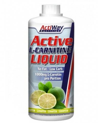 Active L-Carnitine Liquid, 1000 ml, ActiWay Nutrition. L-carnitina. Weight Loss General Health Detoxification Stress resistance Lowering cholesterol Antioxidant properties 