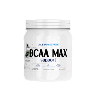 AllNutrition BCAA Max Support 500 г Черная смородина,  ml, AllNutrition. BCAA. Weight Loss recuperación Anti-catabolic properties Lean muscle mass 