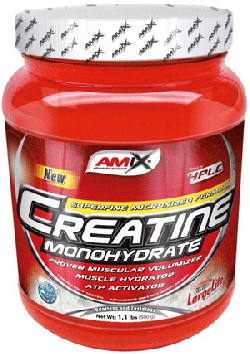 Creatine Monohydrate, 500 г, AMIX. Креатин моногидрат. Набор массы Энергия и выносливость Увеличение силы 