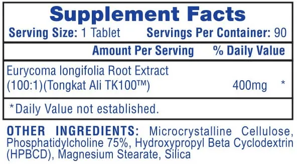 Hi-Tech Pharmaceuticals TONGKAT ALI 100:1 EXTRACT 90 шт. / 90 servings,  мл, Hi-Tech Pharmaceuticals. Бустер тестостерона