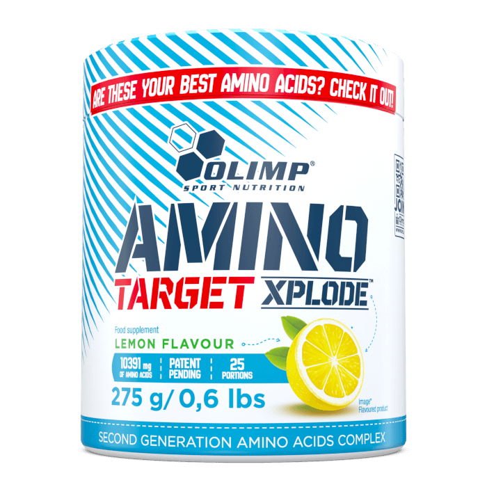 Аминокислота Olimp Amino Target Xplode, 275 грамм Лимон,  мл, Olimp Labs. Аминокислоты. 