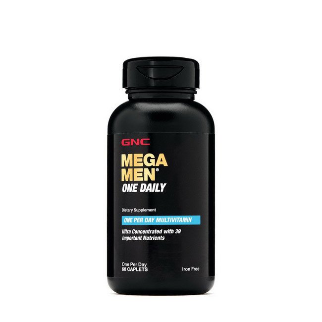 Вітамінно-мінеральний комплекс GNC Mega Men One Daily Multivitamin 60 Caps,  мл, GNC. Витамины и минералы. Поддержание здоровья Укрепление иммунитета 