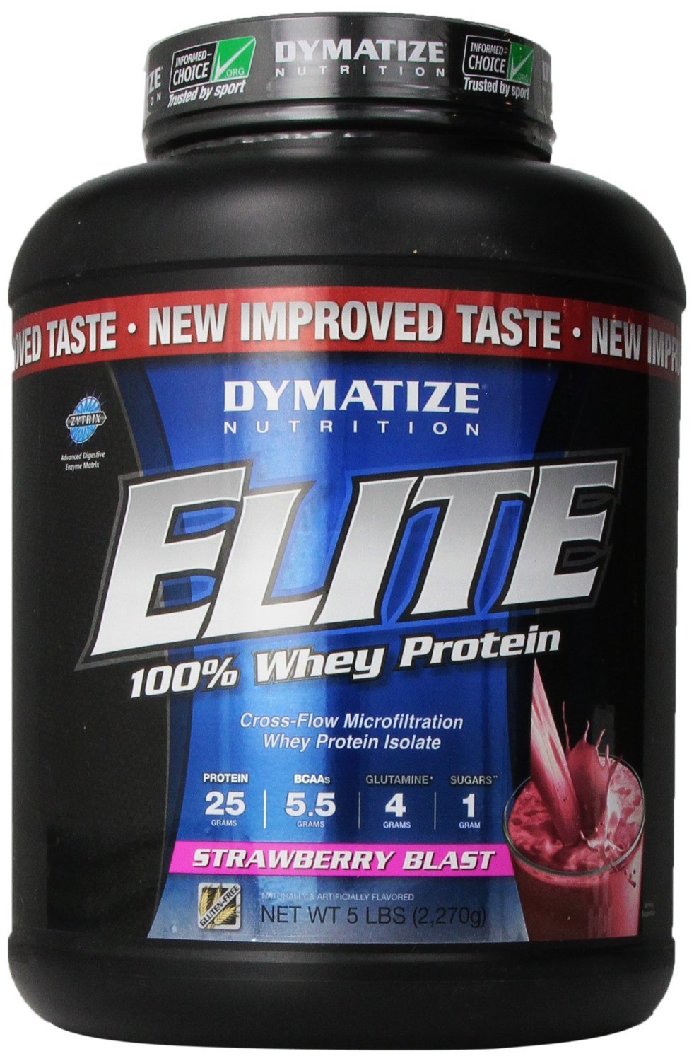 Dymatize Nutrition Elite 100% Whey Protein, , 2270 g