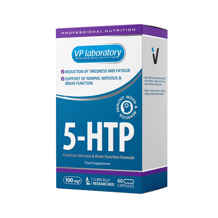 VPLab Аминокислота VPLab 5-HTP, 60 капсул, СРОК 06.22, , 