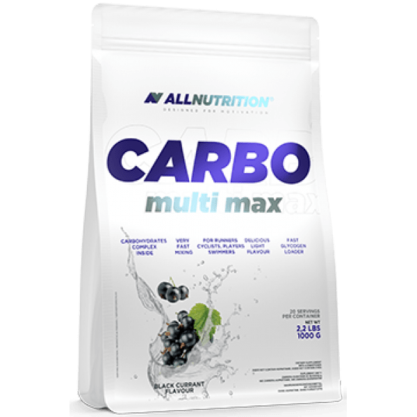 Энергетик карбо углеводы All Nutrition Carbo Multi max (1 кг) алл нутришн Blackcurant,  мл, AllNutrition. Энергетик. Энергия и выносливость 